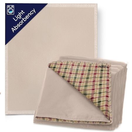 Proheal Plaid Reusable Incontinence Pads for Seniors 4 Pack 34 x 36 4PK PH-16711H-4A